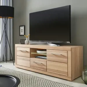 Abverkauf smart Lowboard Oslo | Kernbuche (Nachbildung), Kernbuche