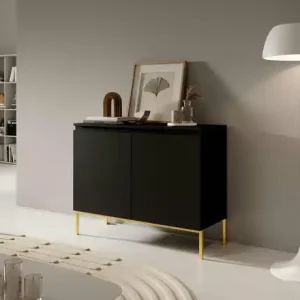 Selsey Sideboard Bemmi | 100 cm, Schwarz | Höffner Ausverkauf