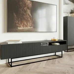 Versand Am Gleichen Tag Selsey Lowboard Veldio | Schwarz, Schwarz | Höffner