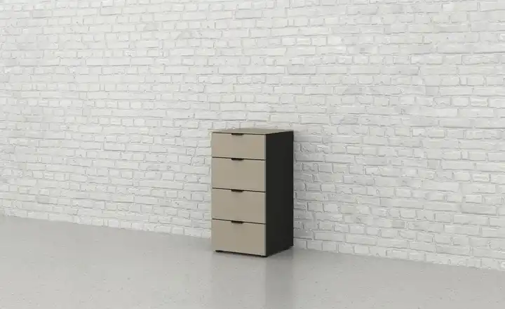 Neuheit Dreamer eXpress Schubkastenkommode Dreamer | Beige, Schwarz