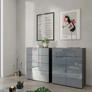 Saisonangebot uno Kommode Levi | Graphit, Silbergrau | Möbel Höffner