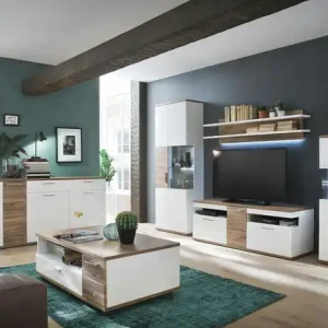 Highlight uno Wohnkombination Zypern | Schubkastendämpfer, Rechts