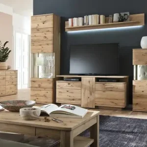 Woodford Wohnwand Astoria | Türdämpfer, Kabeldurchlass/Kabelkanal, Rechts Online Kaufen