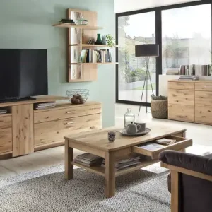 Schnäppchen Woodford Wohnwand Astoria | Schubkastendämpfer, Türdämpfer, Kabeldurchlass/Kabelkanal