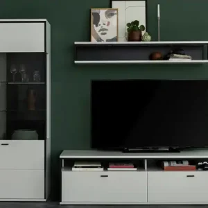 Wohnkombination Orella | Kabeldurchlass/Kabelkanal, Schubkastendämpfer Finale Aktion