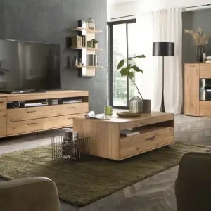 Woodford Wohnkombination Oakland | Schubkastendämpfer, Türdämpfer, Kabeldurchlass/Kabelkanal Online Kaufen