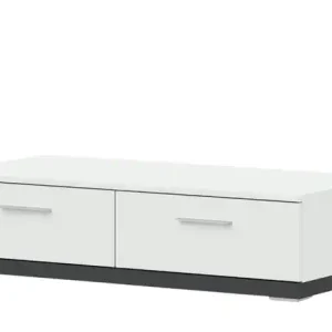 Bestpreis uno Lowboard Titan | 106 cm, Weiß, Graphit | Höffner