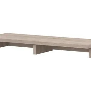 Direktkauf uno TV-Aufsatz Titan | 141 cm, Eiche sägerau (Nachbildung)