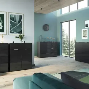 Bestpreis uno Sideboard Levi | Schwarz | Möbel Höffner