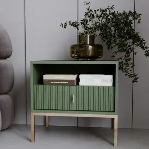 Wochenendangebot Kommode Maglione | Grün, Griffe Und Gestell: Metall Goldfarben