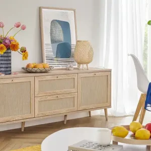 Roomers TV-Lowboard Rafia Premium | Möbel Höffner Neu