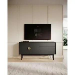 Selsey Sideboard Stoon | Schwarz | Möbel Höffner Mega-Angebot