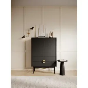 Selsey Highboard Stoon | Schwarz | Möbel Höffner Preisreduziert
