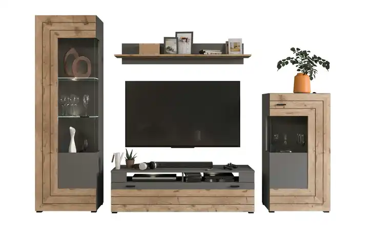 Wohnkombination Fosso | Möbel Höffner Billig