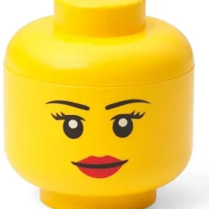 Highlight LEGO Aufbewahrungsbox "Girl" in Gelb - (H)11,5 x Ø 10,2 cm günstig kaufen | limango
