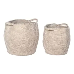 Kostenloser Rückversand House Nordic 2er-Set: Körbe "Lamas" in Beige günstig kaufen | limango