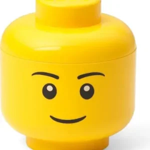 LEGO Aufbewahrungsbox "Boy" in Gelb - (H)11,5 x Ø 10,2 cm günstig kaufen | limango Knallerangebot