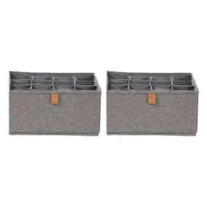 STORE IT 2er-Set: Organizer in Grau - (B)30 x (H)15 x (T)30 cm günstig kaufen | limango Geprüft