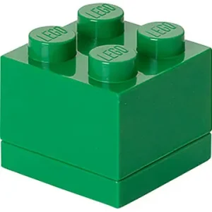Meistverkauft LEGO 3er-Set: Aufbewahrungsboxen "Mini 4" in Grün - (B)4,6 x (H)4,3 x (T)4,6 cm günstig kaufen | limango