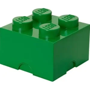 Schnäppchen LEGO Aufbewahrungsbox "Brick 4" in Grün - (B)25 x (H)18 x (T)25 cm günstig kaufen | limango