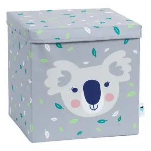 Sichere Zahlung STORE IT Ordnungsbox "Koala" in Grau - (B)33 x (H)33 x (T)33 cm günstig kaufen | limango
