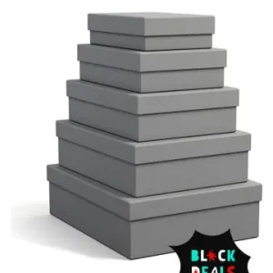 BigsoBox 5er-Set: Aufbewahrungsboxen "Cindy" in Grau günstig kaufen | limango Markenprodukt