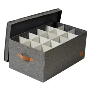 Kostenloser Rückversand STORE IT Weihnachtskugelbox in Grau - (B)58 x (H)25 x (T)36 cm günstig kaufen | limango