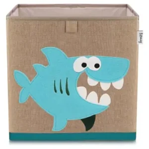 Lifeney Aufbewahrungsbox "Hai" in Hellbraun/ Hellblau - (B)33 x (H)33 x (T)33 cm günstig kaufen | limango Heißes Angebot