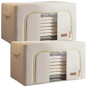 Joybos 2er-Set: Kleiderboxen in Beige - (B)60 x (H)40 x (T)42 cm günstig kaufen | limango Solange Der Vorrat Reicht