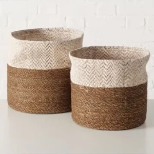 Jetzt Bestellen Boltze 2er-Set: Körbe "Eija" in Braun günstig kaufen | limango