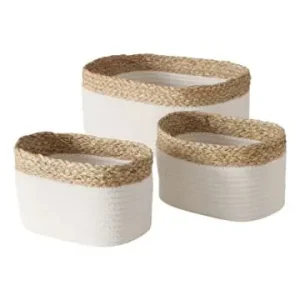 Boltze 3er-Set: Körbe "Ioana" in Weiß günstig kaufen | limango Jetzt Kaufen