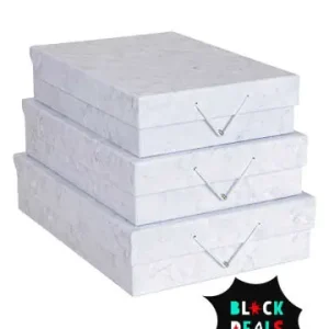 BigsoBox 3er-Set: Aufbewahrungsboxen "Bessie" in Hellgrau günstig kaufen | limango Günstig