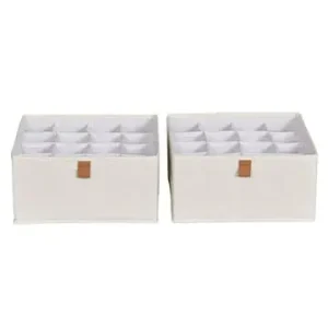Preisknaller STORE IT 2er-Set: Organizer in Creme - (B)30 x (H)15 x (T)30 cm günstig kaufen | limango
