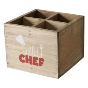 Neuheit Boltze Box "Grillzeit" in Hellbraun - (B)15 x (H)12 x (T)15 cm günstig kaufen | limango