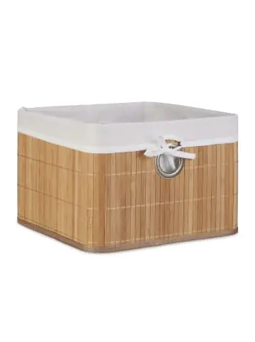 Nur Heute relaxdays 3 x Aufbewahrungskorb in Natur- (B)31 x (H)20 x (T)31 cm günstig kaufen | limango