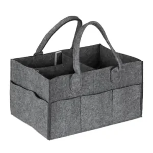 Kracherpreis relaxdays Baby-Windel-Caddy in Dunkelgrau günstig kaufen | limango