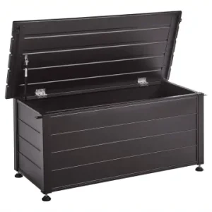 Günstig Beliani Truhe CAMPALTO in Braun - (W) 113 x (H) 52 x (L) 50 cm günstig kaufen | limango