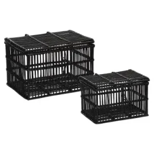 Atmosphera Créateur d'intérieur Deko-Körbe in schwarz günstig kaufen | limango Schneller Versand