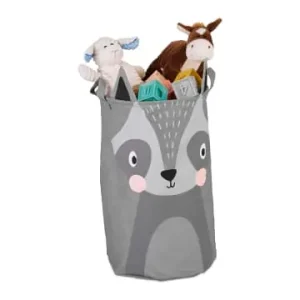 relaxdays Aufbewahrungskorb Kinder "Waschbär" in Bunt - (H)55 x Ø 33 cm günstig kaufen | limango Neue Ware