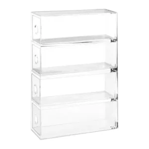 relaxdays Make-Up Organizer 4 Schubladenboxen in Transparent günstig kaufen | limango Angebot