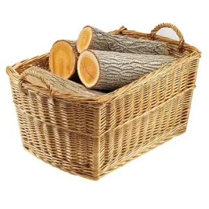 Neu Im Sortiment kobolo Kaminholzkorb DECOWICKER in Braun günstig kaufen | limango