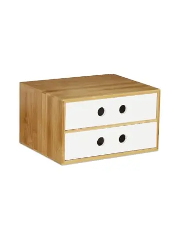 Mega-Angebot relaxdays Schreibtisch Organizer in Weiß günstig kaufen | limango