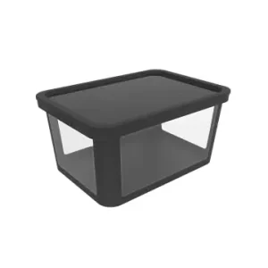 Rotho Aufbewahrungsbox 45l inkl. Stülpdeckel ALBRIS in Schwarz günstig kaufen | limango Preiswert