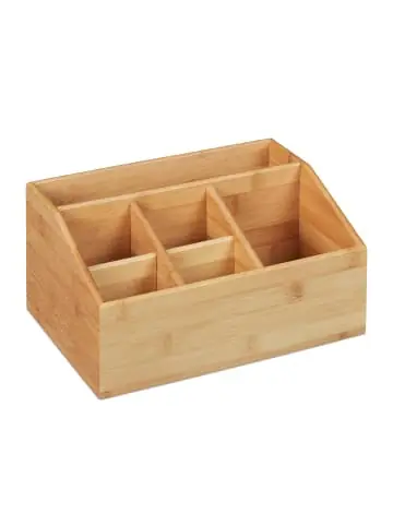 Highlight relaxdays Schreibtisch Organizer Bambus günstig kaufen | limango