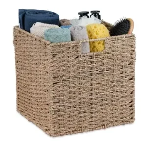 relaxdays Aufbewahrungskorb in Natur - 30 x 30 x 30 cm günstig kaufen | limango Nur Für Kurze Zeit