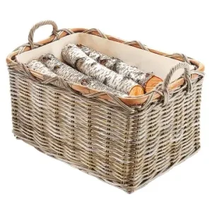 kobolo Kaminholzkorb FIREW 29291-18 in Grau günstig kaufen | limango Preiswert