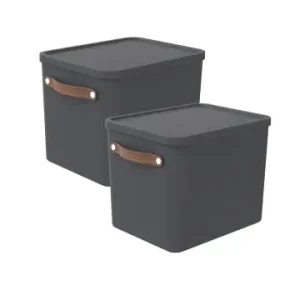 Rotho 2er-Set Aufbewahrungsbox Maloja 27l günstig kaufen | limango Neue Ware