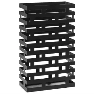 Zertifiziert Beliani Schirmständer KAMSAR in Schwarz - (W) 38 x (H) 62 x (L) 19 cm günstig kaufen | limango