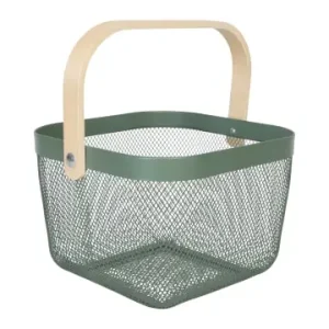 Jetzt Bestellen relaxdays Aufbewahrungskorb in Mint - (B)26x (H)17,5 x (T)24,5 cm günstig kaufen | limango