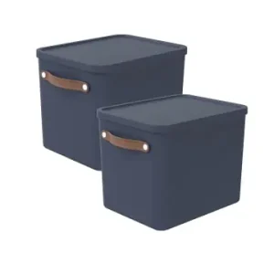 Online Kaufen Rotho 2er-Set Aufbewahrungsbox Maloja 27l günstig kaufen | limango